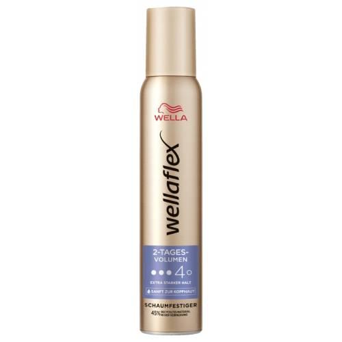 Miniaturka artykułu - Wellaflex N&deg;4 2-Tages-Volumen Pianka do włos&oacute;w dodająca objętości, 200 ml