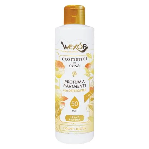 Miniaturka artykułu - Wexor Skoncentrowany płyn do mycia i perfumowania podł&oacute;g Golden Ibiscus, 235 ml