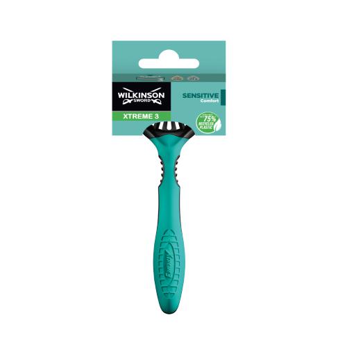 Miniaturka artykułu - WILKINSON Sword Xtreme 3 SENSITIVE COMFORT maszynka jednorazowa, 1szt.