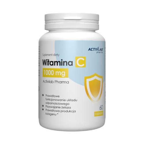 Miniaturka artykułu - ActivLab Pharma Witamina C 1000 mg, 60 kaps.