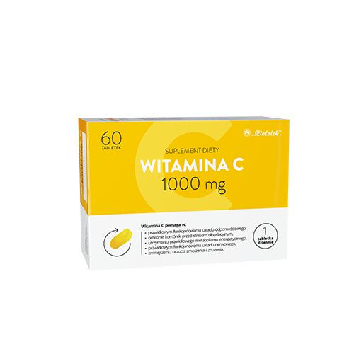 Miniaturka artykułu - WITAMINA C 1000mg, 60tabl.