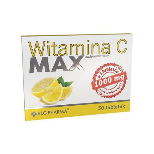 Miniaturka artykułu - Witamina C Max - 30tabl. 