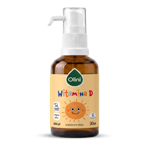Miniaturka artykułu - Olini Witamina D dla dzieci i niemowląt, 30 ml