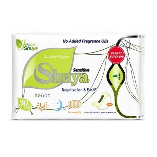 Miniaturka artykułu - Shuya Health Sensitive Wkładki higieniczne, 30 szt.