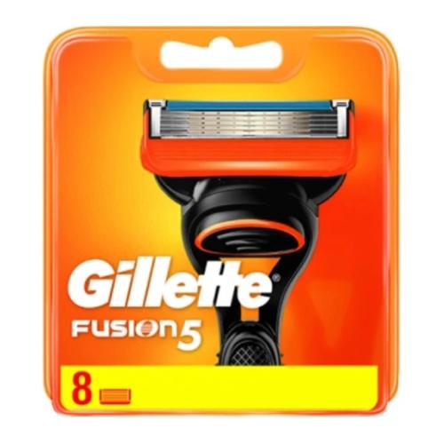 Miniaturka artykułu - Gillette Fusion5 Ostrza wymienne do maszynki do golenia dla mężczyzn, 8szt.