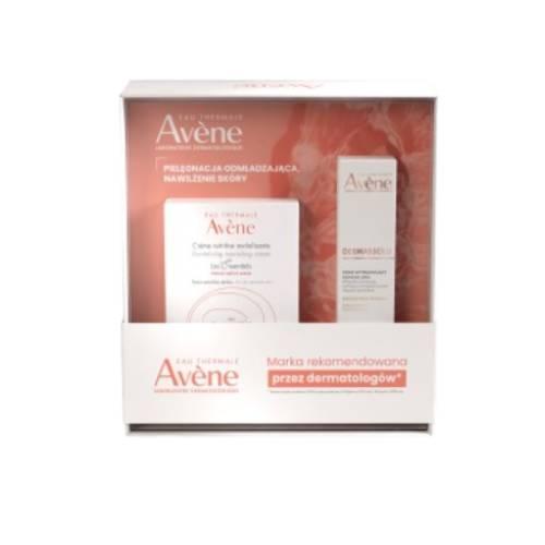 Miniaturka artykułu - Avene Zestaw Dermabsolu Krem wypełniający kontur oka, 15 ml  + Odżywczy krem rewitalizujący, 50 ml