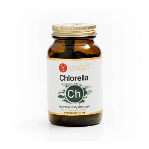 Miniaturka artykułu - YANGO Chlorella, 90 kaps.
