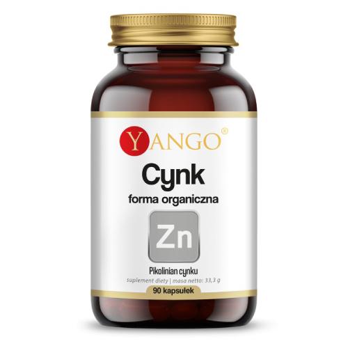 Miniaturka artykułu - YANGO Cynk Organiczny, 90 kaps.