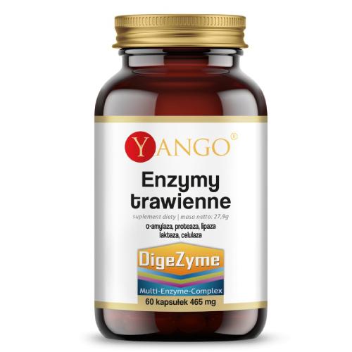 Miniaturka artykułu - YANGO Enzymy Trawienne, 60 kaps.