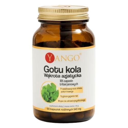 Zdjęcie produktu - YANGO Gotu kola, 100 kaps.