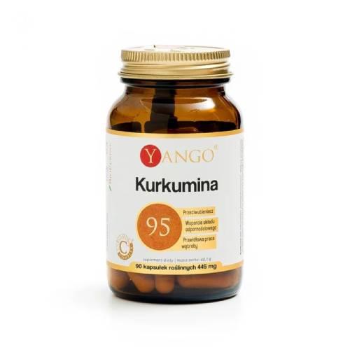 Miniaturka artykułu - YANGO Kurkumina 95, 90 kapsułek