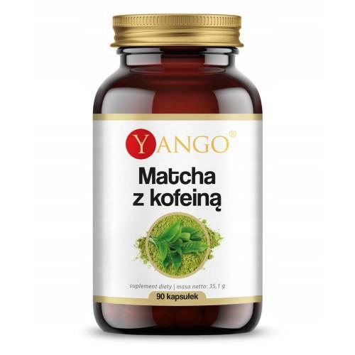Miniaturka artykułu - YANGO Matcha z kofeiną, 90 kaps.