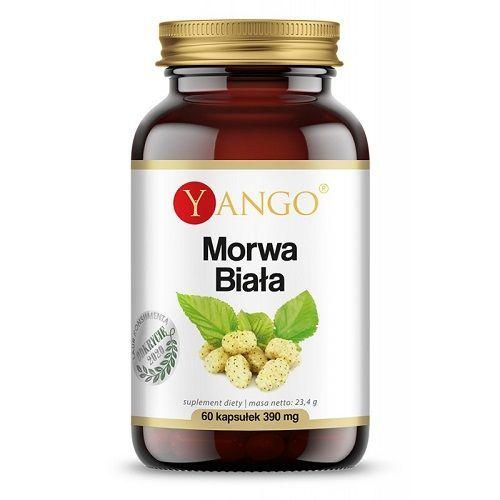 Miniaturka artykułu - YANGO Morwa biała, 60 kaps.