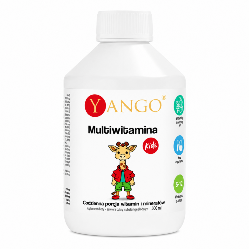 Miniaturka artykułu - Yango Multiwitamina dla dzieci, 500 ml
