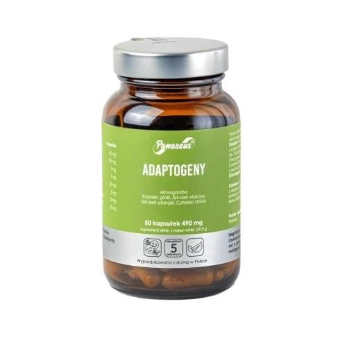 Miniaturka artykułu - YANGO Panaseus Adaptogeny, 50 kaps.