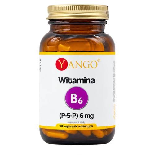 Miniaturka artykułu - Yango Witamina B6 P-5-P, 90 kaps.