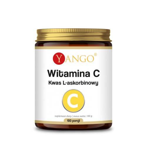Miniaturka artykułu - YANGO Witamina C Kwas L- askorbinowy, 100 g