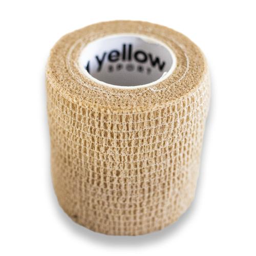 Miniaturka artykułu - YellowBAND Bandaż kohezyjny 5cm x 4,5m cielisty