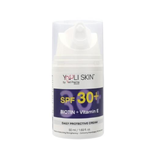 Miniaturka artykułu - Yooli Skin Biotin SPF 30+ krem na dzień, 50 ml