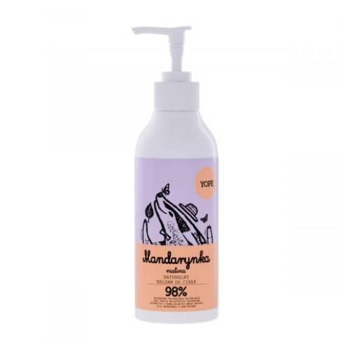 Miniaturka artykułu - YOPE Balsam do rąk i ciała Mandarynka i Malina, 300ml