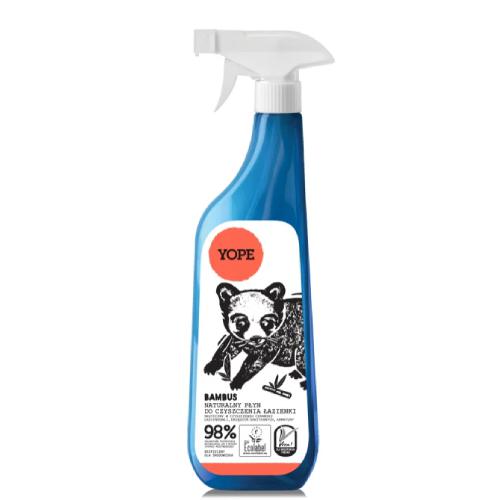 Miniaturka artykułu - YOPE Bambus naturalny płyn do czyszczenia łazienki, 750ml 