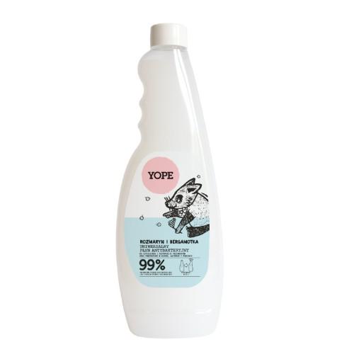 Miniaturka artykułu - YOPE Płyn antybakteryjny rozmaryn i bergamotka, 750ml