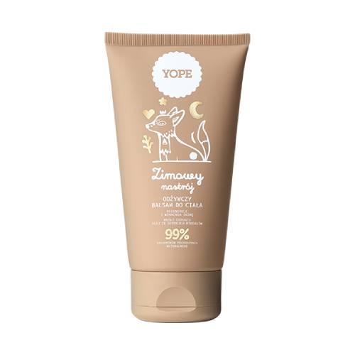 Miniaturka artykułu - Yope Zimowy nastr&oacute;j Odżywczy balsam do ciała z masłem shea i olejem makadamia, 150 ml