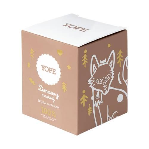 Miniaturka artykułu - Yope Zimowy nastr&oacute;j Świeca zapachowa, 170 g