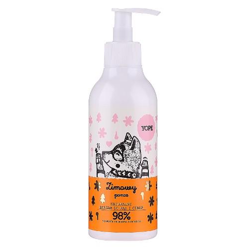 Miniaturka artykułu - YOPE ZIMOWY PONCZ Naturalny Balsam do rąk i ciała, 300ml