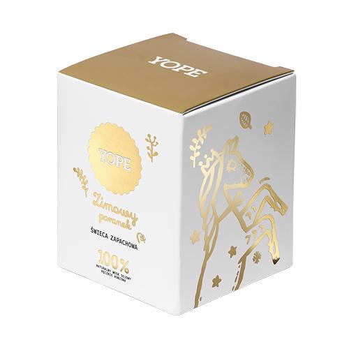 YOPE Zimowy poranek Świeca zapachowa, 170g