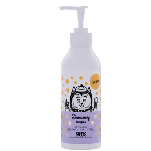 Miniaturka artykułu - YOPE ZIMOWY RARYTAS Naturalny Balsam do rąk i ciała, 300ml