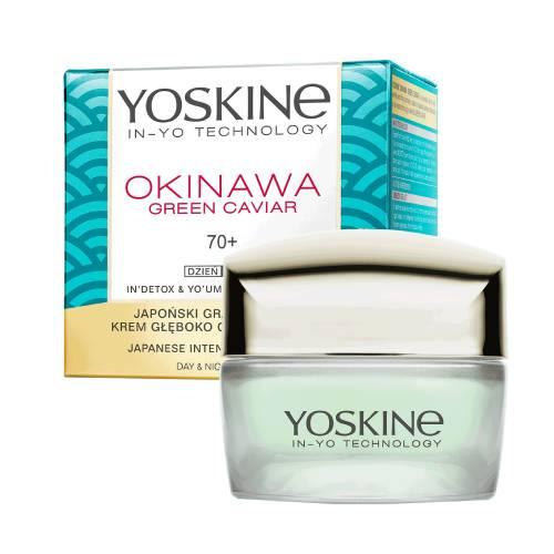 Miniaturka artykułu - YOSKINE Okinawa Green Caviar 70+ Japoński gravity-lifting Krem głęboko odbudowujący, 50ml