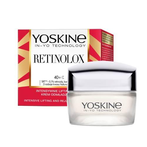 Miniaturka artykułu - YOSKINE Retinolox 40+ Intensywnie liftingujący krem odmładzający na noc, 50ml