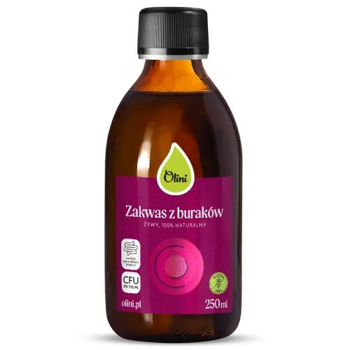 Miniaturka artykułu - Olini Zakwas z burak&oacute;w, 250 ml