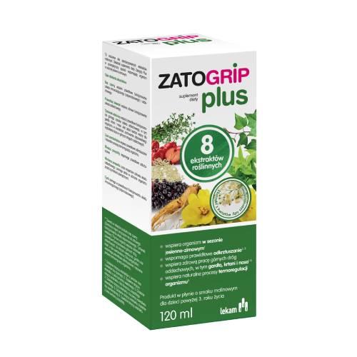 Miniaturka artykułu - Zatogrip Plus płyn, 120 ml
