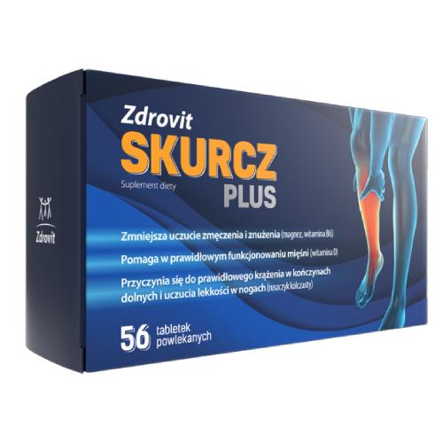Zdjęcie produktu - Zdrovit Skurcz Plus- 56 tabletek