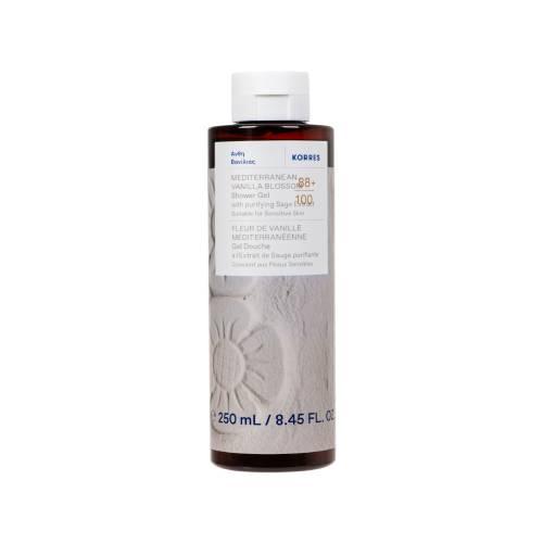 Miniaturka artykułu - Korres Mediterranean Vanilla Blossom Żel pod prysznic, 250 ml