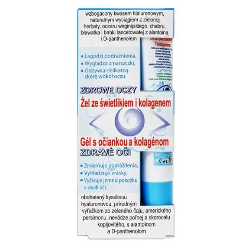 Miniaturka artykułu - ŻEL ze świetlikiem i kolagenem pod oczy -20ml