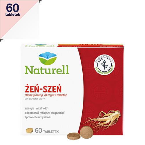 Miniaturka artykułu - Żeń-szeń Naturell- 60tabl. 