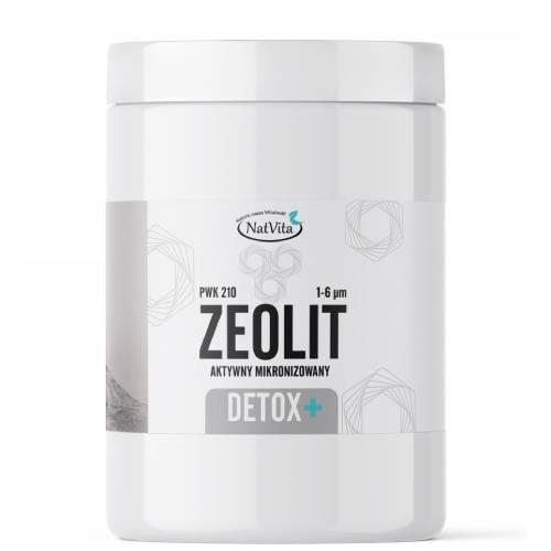 Miniaturka artykułu - NatVita Zeolit Detox+ Klinoptylolit 6&mu;m, 300 g