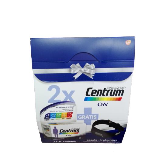 CENTRUM ON zestaw 2x 30tabl.+ Krokomierz