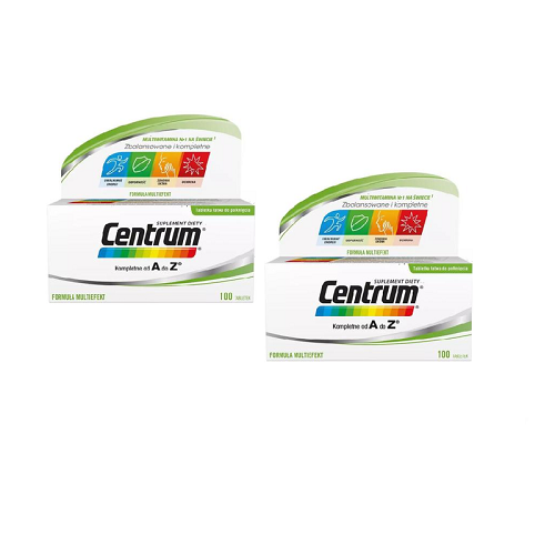 Zestaw 2x Centrum kompletne od A do Z, 100 tabl.