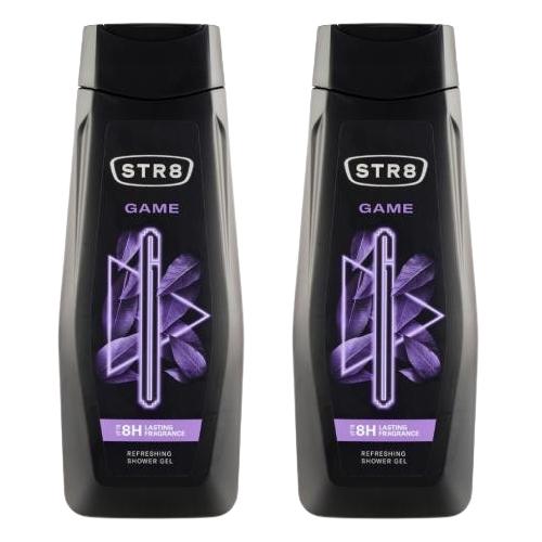 Miniaturka artykułu - Zestaw 2x STR8 GAME Żel pod prysznic, 400ml