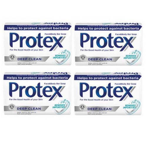 Zestaw 4x PROTEX Mydło antybakteryjne Deep Clean, 90g
