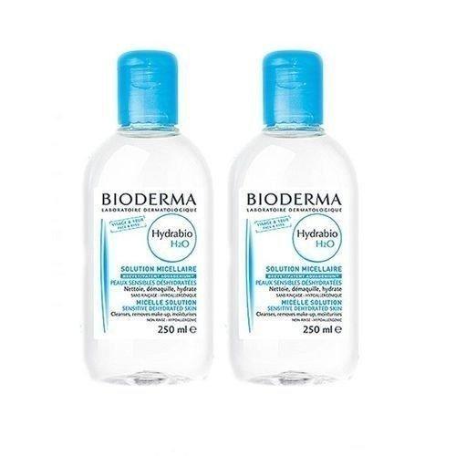 Zestaw BIODERMA HYDRABIO H2O Płyn micelarny, 2 x 250 ml