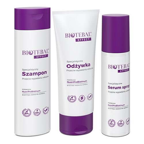 Miniaturka artykułu - Zestaw przeciw wypadaniu włos&oacute;w: Szampon 200 ml + Odżywka 200ml + Serum 130 ml