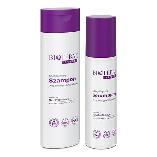 Miniaturka artykułu - Zestaw Szampon przeciw wypadaniu włos&oacute;w, 200 ml + Serum przeciw wypadaniu włos&oacute;w, 130 ml