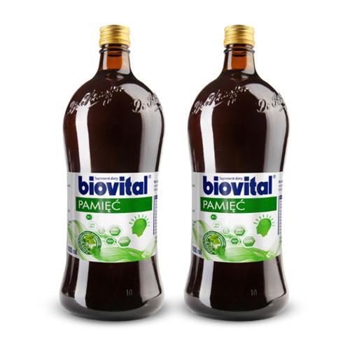 Miniaturka artykułu - Zestaw Biovital Pamięć, 2 x 1 l