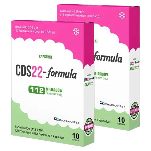 Miniaturka artykułu - Zestaw CDS22-Formula 112 mld, 2 x 10 kaps.