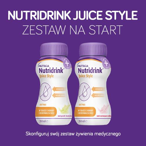 Miniaturka artykułu - Zestaw Nutridrink Juice Style na start (8 butelek x 200ml)